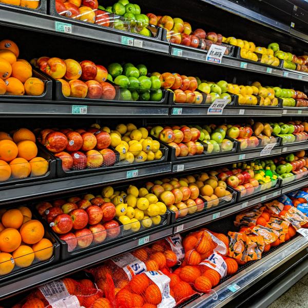 image of a supermarket; Coatings