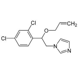 Chemical representation of Imazalil
