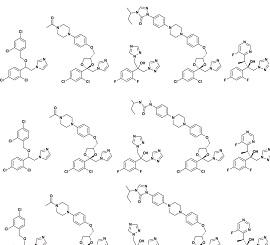 Chemical representation of Azoles